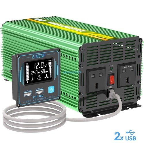Edecoa power inverters 12v - power,