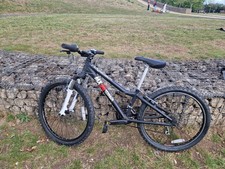 MX 24 TERRAIN Ridgeback Junior Bike Used sleek black colour Brand new rear wheel