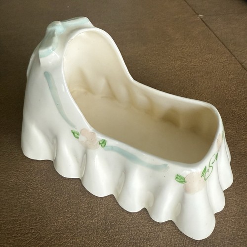 Vintage bassinet planter crib - planter,