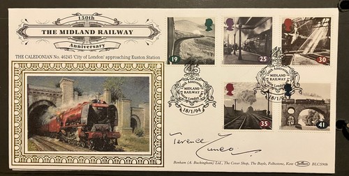 Terence cuneo signed cover - terence,