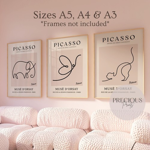 Set pablo picasso wall - set,