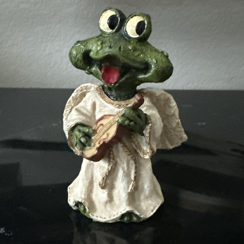 Angel green frog - angel,