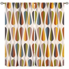 Mid Century Curtains Modern