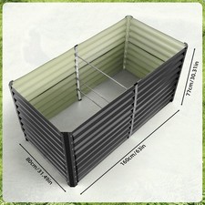 Metal garden raised bed - garden,