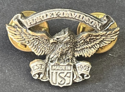 Motorcycle pin badge harley - badge,