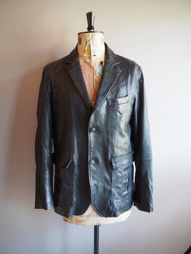 Marks spencer leather blazer - spencer,