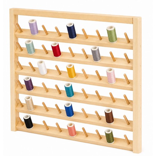 Spool wooden thread - thread, rack
