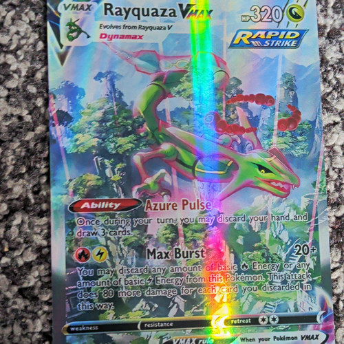 Pokémon tcg rayquaza vmax - pokémon,