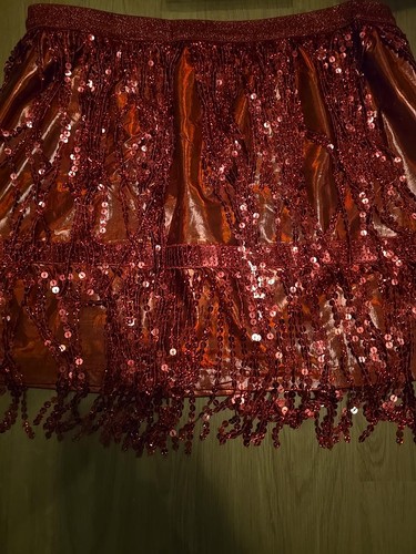 Red belly dance - belly, hip