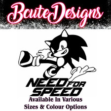 SONIC NEED FOR SPEED CAR