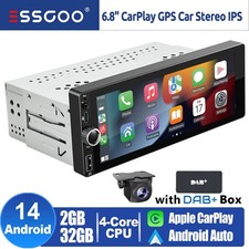 Android 14 1 DIN DAB+ Carplay