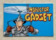 INSPECTOR GADGET METAL SIGN
