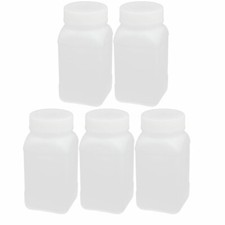5pcs 250ml HDPE Plastic Wide
