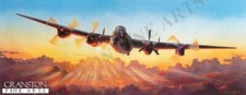 Adrian Rigby Aviation art print Royal Air Force Avro Lancaster Bomber Command