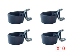 45mm Grey Bottom Strap X10