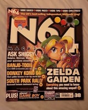 Issue 38 N64 Magazine Feb 2000 Xelda, Donkey Kong, South Park 
