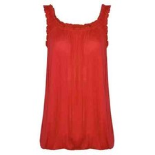 New Ladies Jersey Bubble Vest