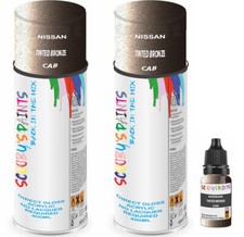Aerosol Direct Gloss Spray For Nissan Tinted Bronze Cab No Lacquer Paint