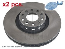 X2 PCS FRONT BRAKE DISC SET LEFT AND RIGHT ADV1843128 BLUE PRINT I
