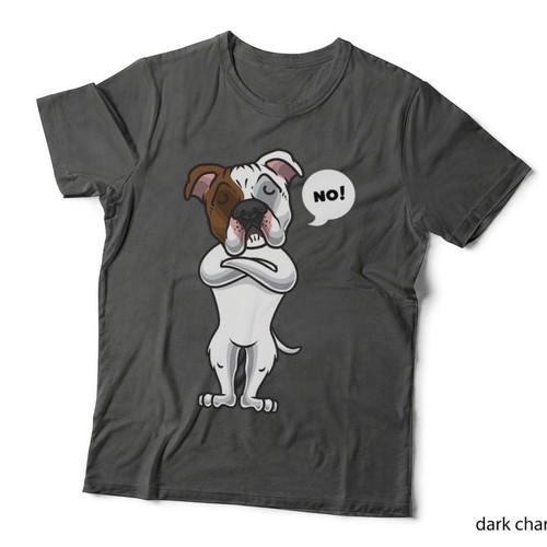 Stubborn american bulldog - american,