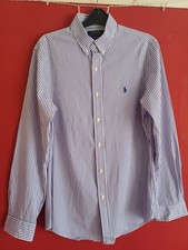 Ralph Lauren Mens Pinstripe Shirt