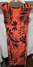 Ladies M&Co Orange & Black