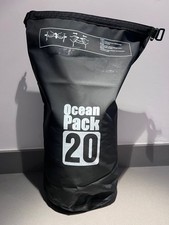 Ocean Pack Heavy Duty Waterproof Dry Bag - 20L - Black - BNWT - Never Used