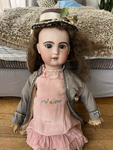 Antique porcelain doll number - antique,