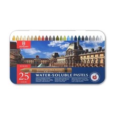I Crayon Europe 25 Colour Water Soluble Pastels In Tin 