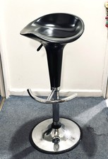Classic Bar & Diner Swivel Stool (Black) *Read Description*