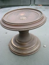 ORIGINAL BRASS TABLE STAND FOR  HEAVY OIL MODERATOR OR CARCEL ARGAND OIL LAMPS