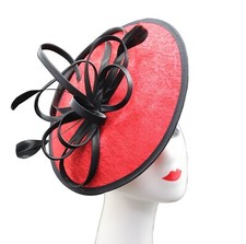 Women's Fascinator Round clip