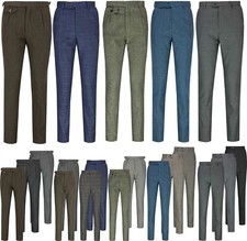 Mens Herringbone Tweed Check