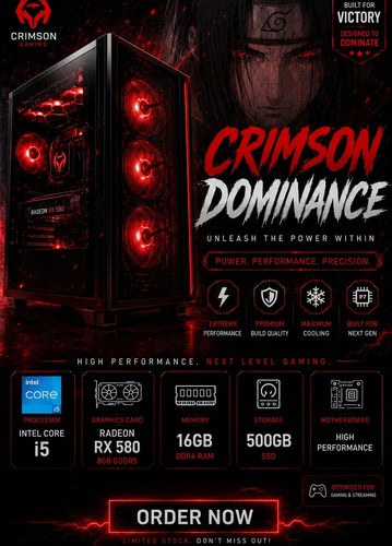Crimson core gaming - gaming, pc