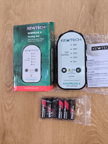 Kewtech kewprove proving - kewtech, 4
