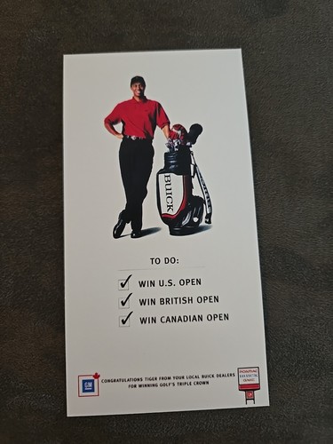 Rare tiger woods canadian - rare,