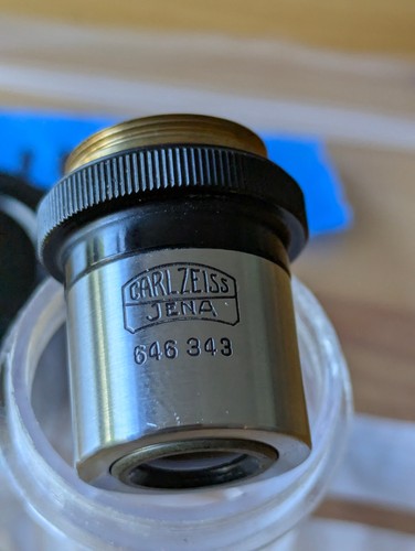 Zeiss microscope objective - microscope,