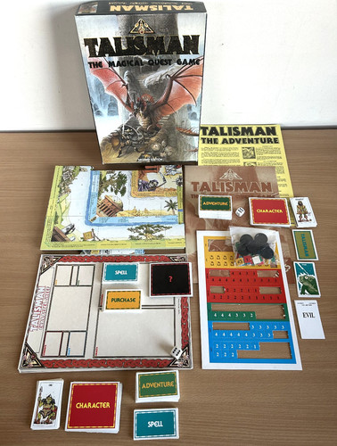Talisman magical quest game - talisman,