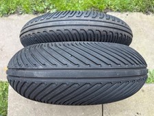 pair of motorcycle tyres PIRELLI Diablo Rain 200/60/17 & 120/70/17