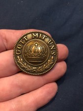 WW1 German Prussian Belt Buckle Badge