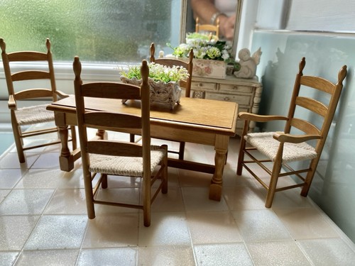 Doll house table - table, and