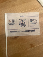 West Brom v Derby 125th anniversary of The Hawthorns flag - September 2025