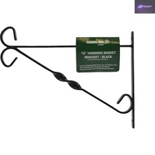 Polished Black Hanging Basket