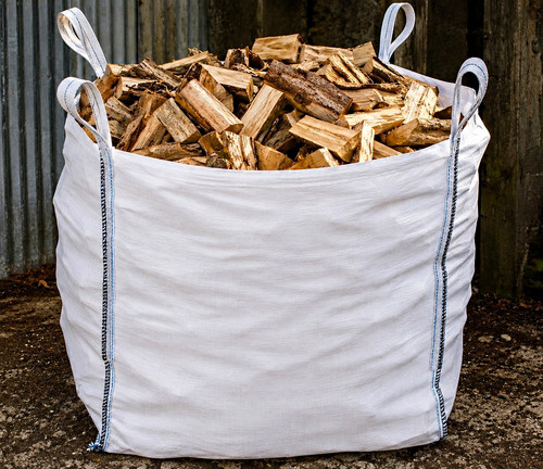 Dried split firewood logs - dried,