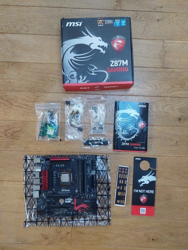 Msi z87m gaming matx - gaming, lga1150