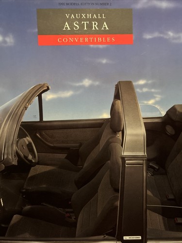 Vauxhall astra convertible - vauxhall,