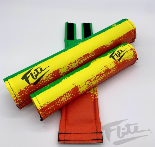 Flite bmx pads rasta - pads,rasta, bob