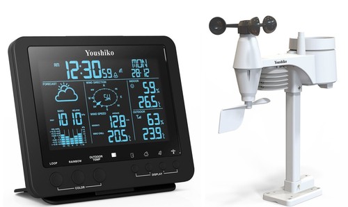 Weather station with msf - weather,