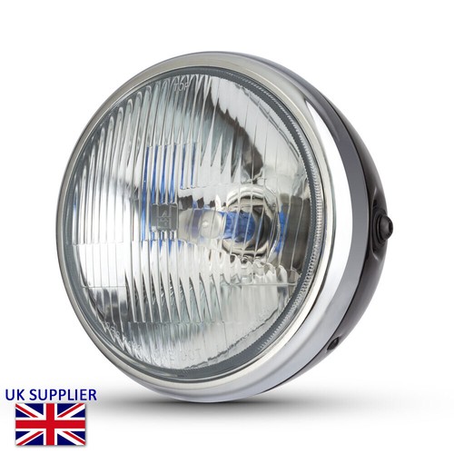 Headlight black chrome for - black,