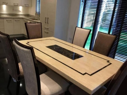 Luxury marble dining table - table, –